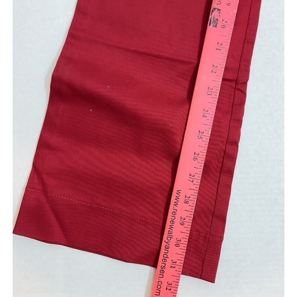 Rare NWT Y2K Dickies Girl Cherry Red Bootcut Canvas Pants Size 3 STYLE# NHH1011 - Picture 7 of 16